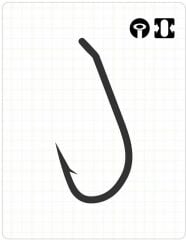 2801 SLIDER CARP #2 BLACK NIKEL 9P