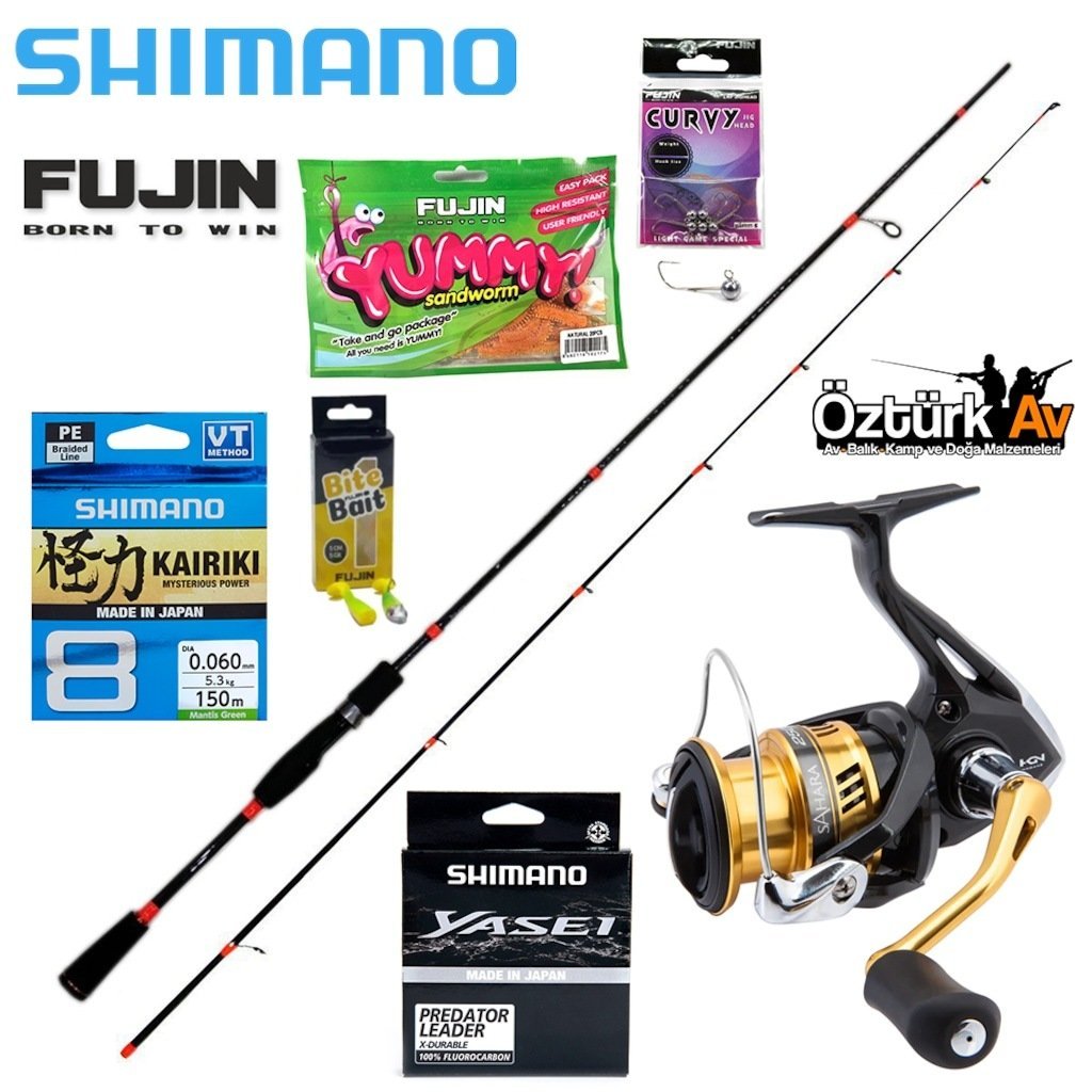 Shimano Sahara - Fujin Boreas Full Olta Seti