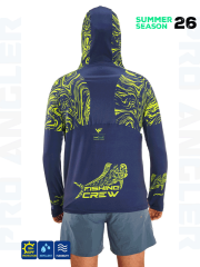 Fujin Pro Angler S26 Hooded Izohips Blue Green