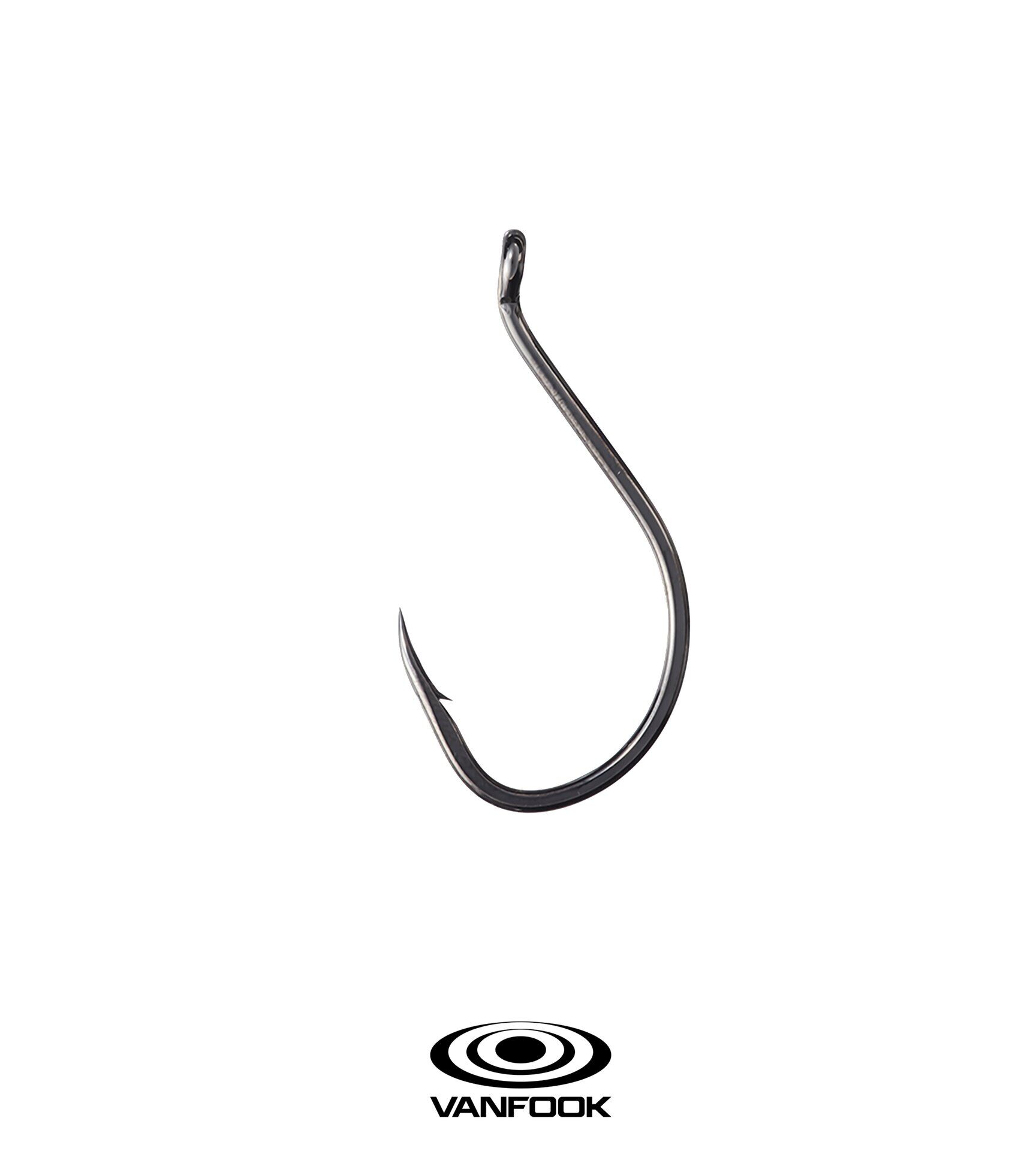 VANFOOK RINGED BEAK NS BLACK 5P #4/0