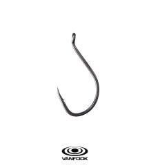 VANFOOK RINGED BEAK NS BLACK 3P #6/0