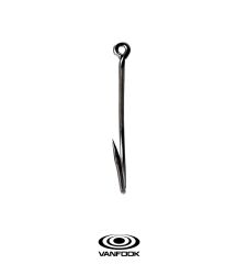 VANFOOK RINGED BEAK NS BLACK 3P #7/0