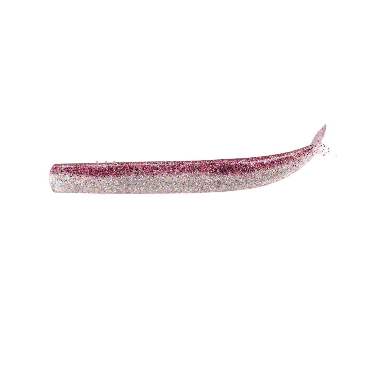 Fiiish CSE180 CSE1024 3 Corps Purple Glitter Silikon Yem