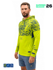 Fujin Pro Angler S26 Hooded Izohips Green Blue