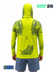 Fujin Pro Angler S26 Hooded Izohips Green Blue