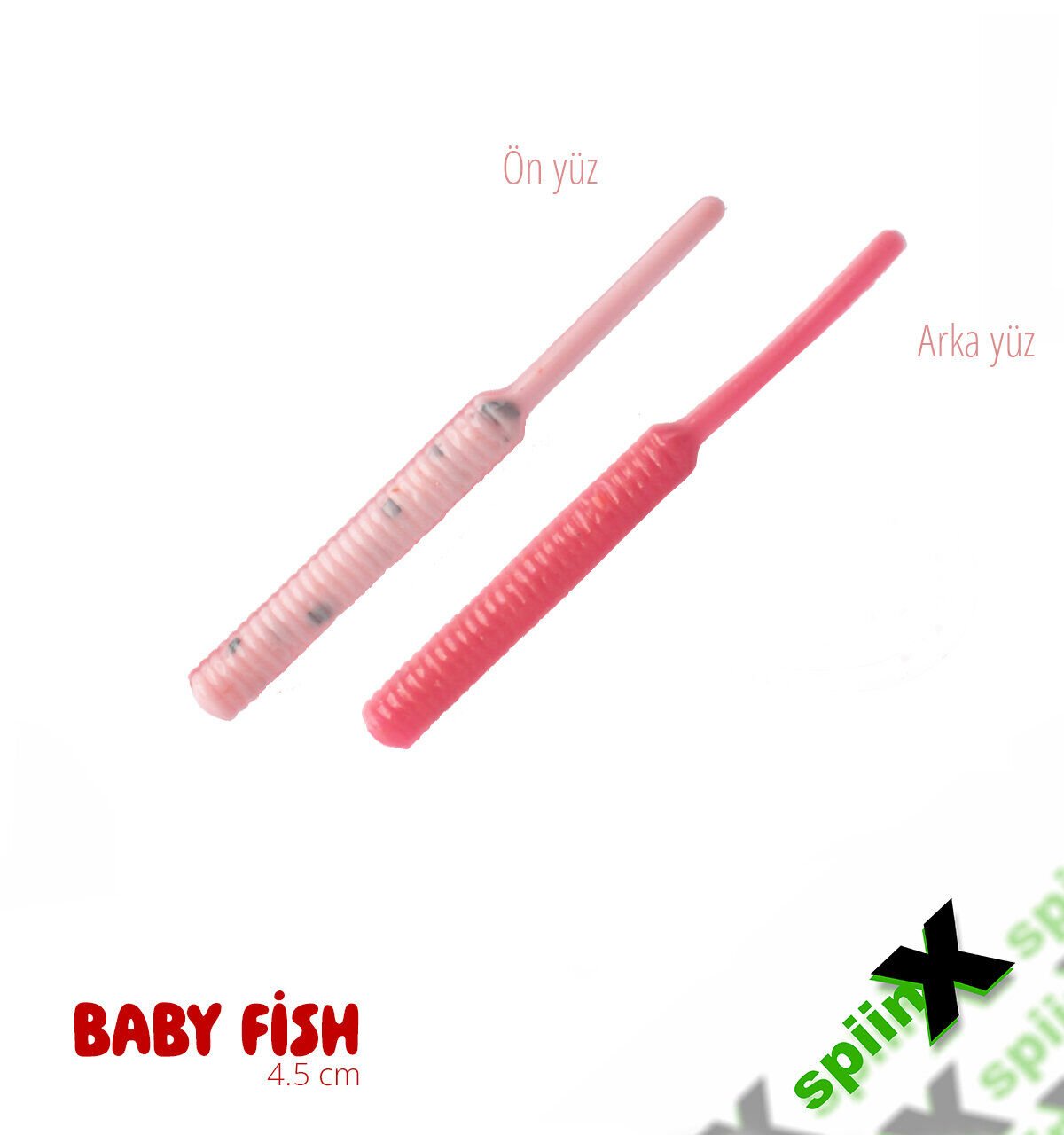 SPIINX BABY FISH SİLİKON 4.5CM 18P SUGAR PINK