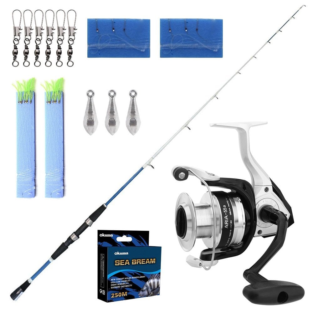 Daiwa Sensor 150cm  - Okuma Aria 40 Tekne Olta Seti