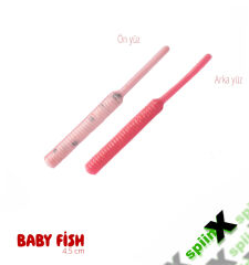 SPIINX BABY FISH SİLİKON 4.5CM 18P SUGAR PINK