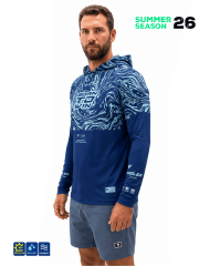 Fujin Pro Angler S26 Hooded Izohips Blue Mint