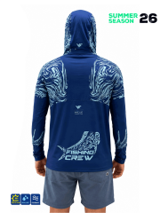 Fujin Pro Angler S26 Hooded Izohips Blue Mint