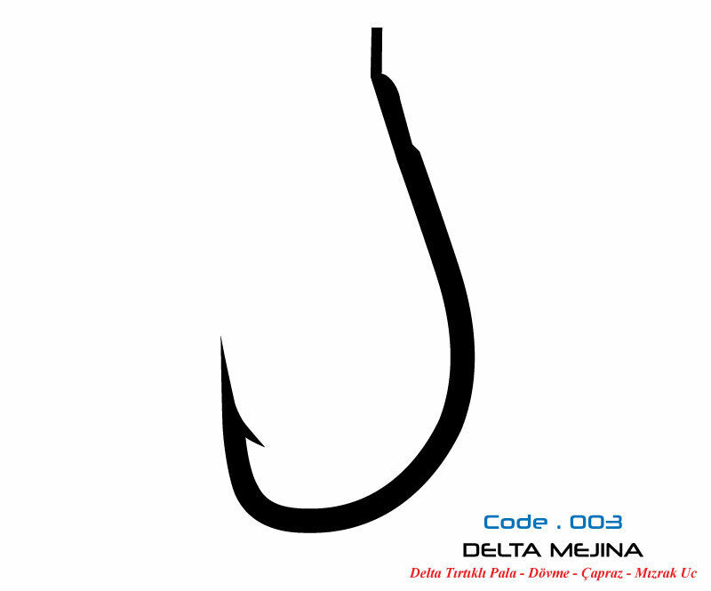 0031 DELTA MEJINA #2 BLACK NIKEL 7P