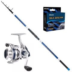 Okuma Aria  8000 - Ryuji Surf Master 420cm 100-250gr Surf Olta Seti