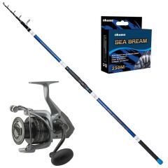 Okuma Tomcat 8000 - Ryuji Surf Master 420cm 100-250gr Surf Olta Seti