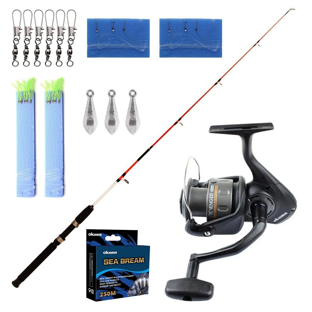 Okuma Revenger 40 - Remixon Tekno 150cm Tekne Olta Seti