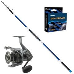 Okuma Tomcat 8000 - Ryuji Surf Master 420cm 100-250gr Surf Olta Seti