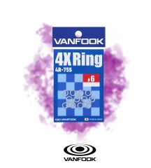VANFOOK 4R-75S 4X HALKA SILVER 7P #6