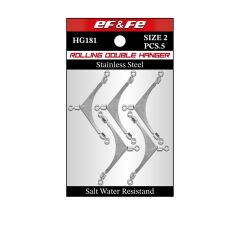 Effe Fırdöndü Rolling Double Hanger