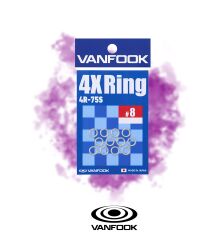 VANFOOK 4R-75S 4X HALKA SILVER 5P #8