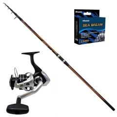 Shimano Sonora 420cm - Okuma Safina SN-8000 Surf Olta Seti