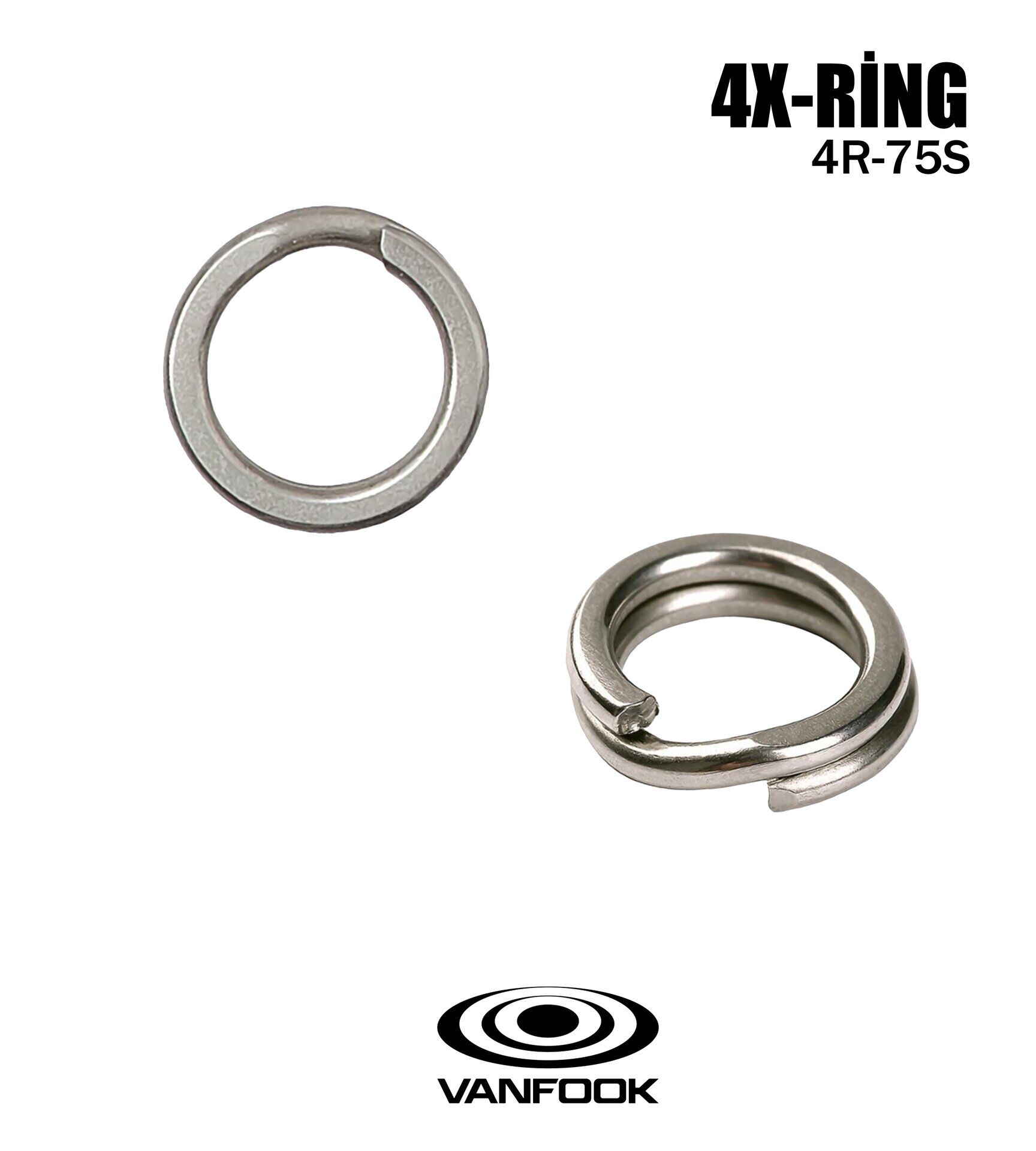 VANFOOK 4R-75S 4X HALKA SILVER 5P #8