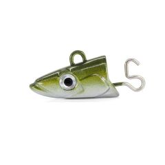 Fiiish BE150 BE1261 2 Tetes Plombees Shallow 20gr Kaki Jighead