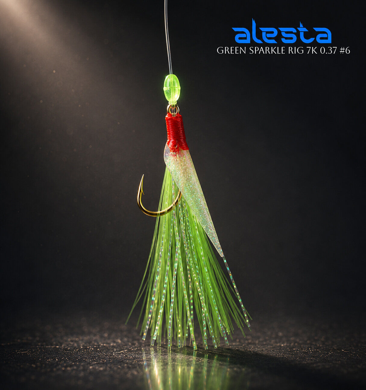 GREEN SPARKLE RIG X0244 7K 0.37 #6
