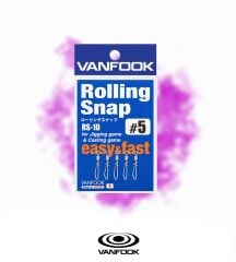 VANFOOK RS-10 ROLLING SNAP SILVER 4P #5
