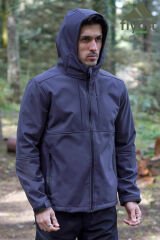 FLAM2 SOFTSHELL MONT GRİ #2XL