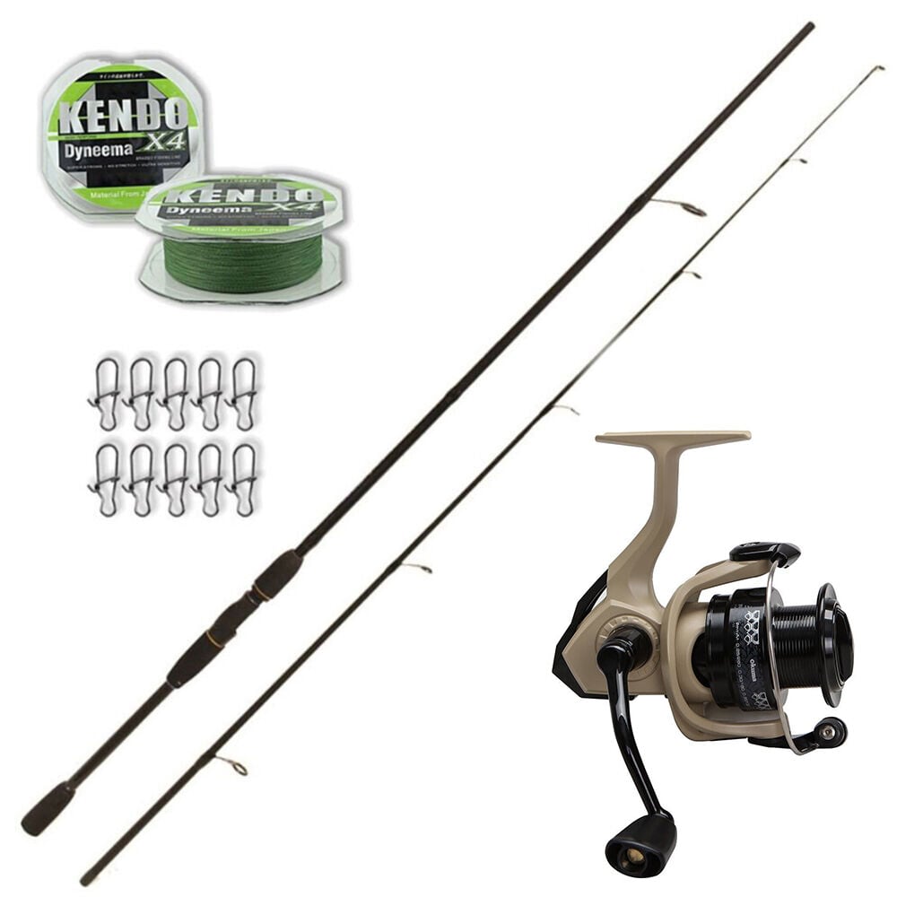 Okuma Outrax 4000 - Remixon DoubleBlack 270cm 20-40gr Spin Olta Seti