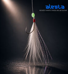 BONITO WHITE TINSEL RIG X0270 6K 0.45 #5