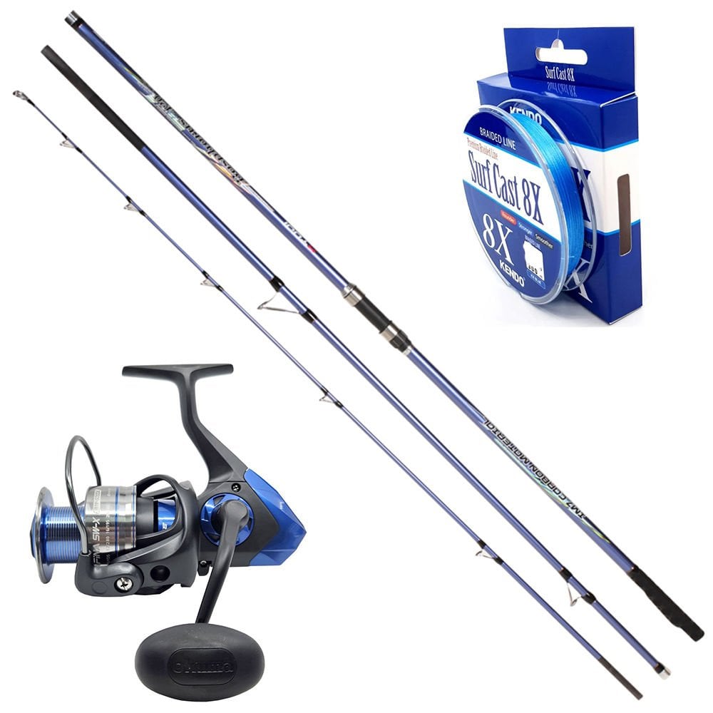 Okuma Safina 10000 SW - Ryuji Bosphorus 420cm 250gr  Surf Olta Seti