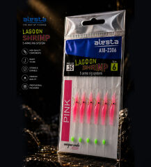 LAGOON SHRIMP RIG X0288 5K 0.35 #6 PINK