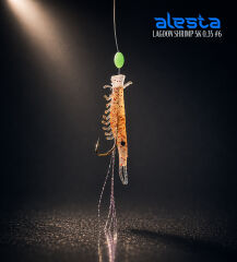 LAGOON SHRIMP RIG X0288 5K 0.35 #6 HONEY