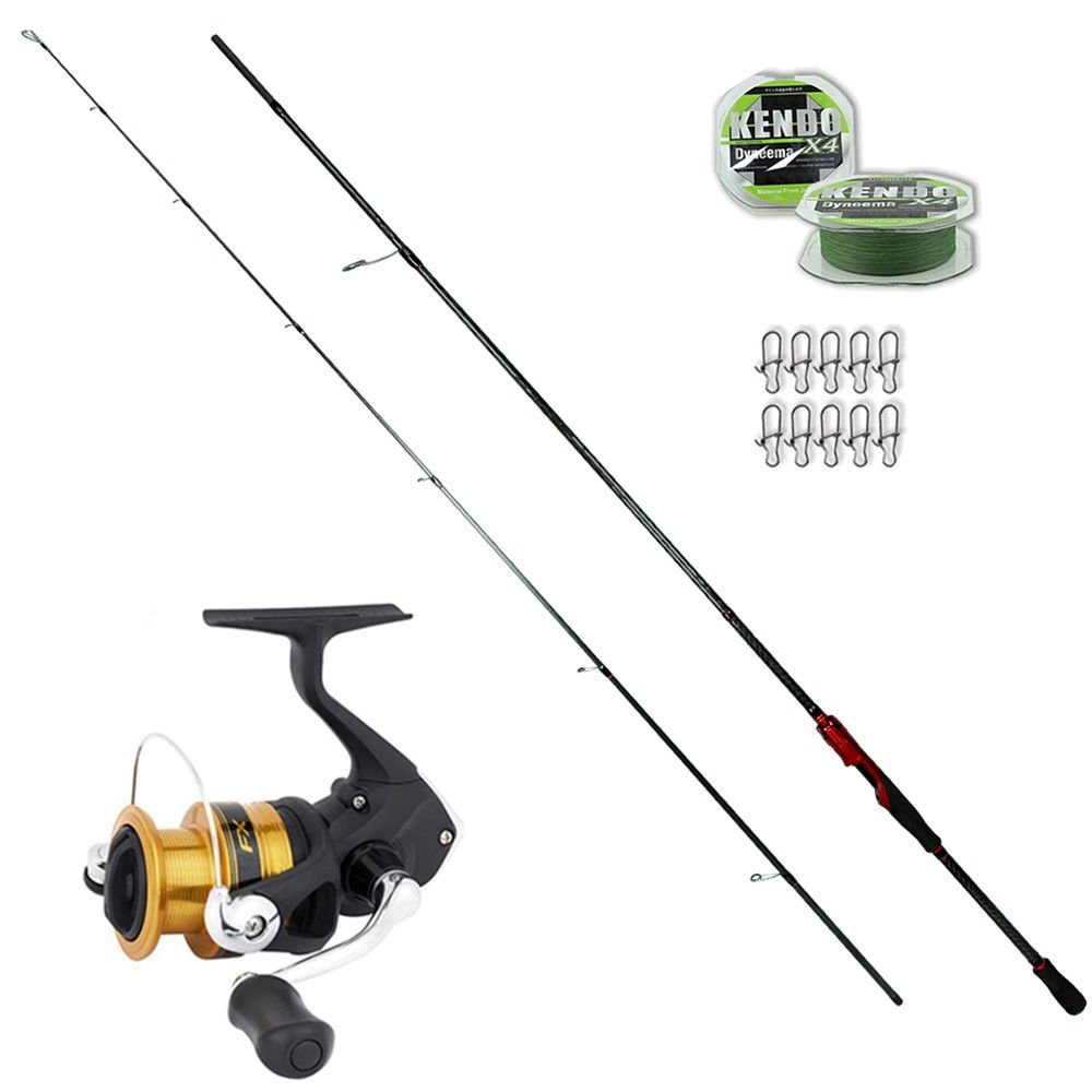 Shimano Fx 4000 - Fujin Red Romeo 240cm 8-37gr Spin Olta Seti