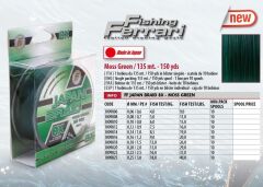 Lineaeffe Japan Braid Green 135 mt 8 Örgü ip