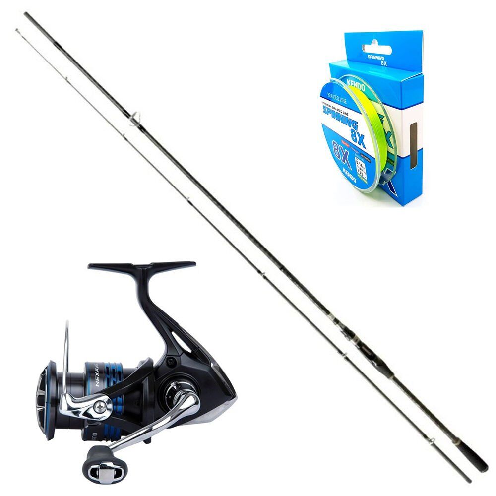 Shimano Nexave 4000 - Fujin NewCrow 270cm 10-40gr Spin Olta Seti