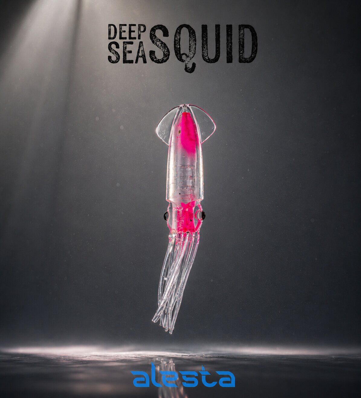 DEEP SEA SQUID BODY X6152 GLOW PINK 10CM 5P