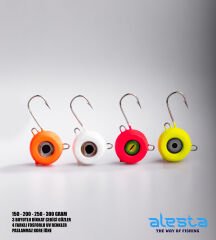 TENYA JIGHEAD 150G X6049 PEMBE GLOW