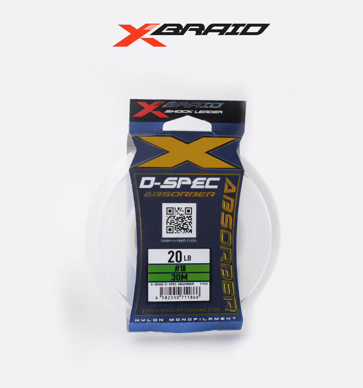 YGK X027 ABSORBER D-SPEC NYLON 30M 27KG 0.70
