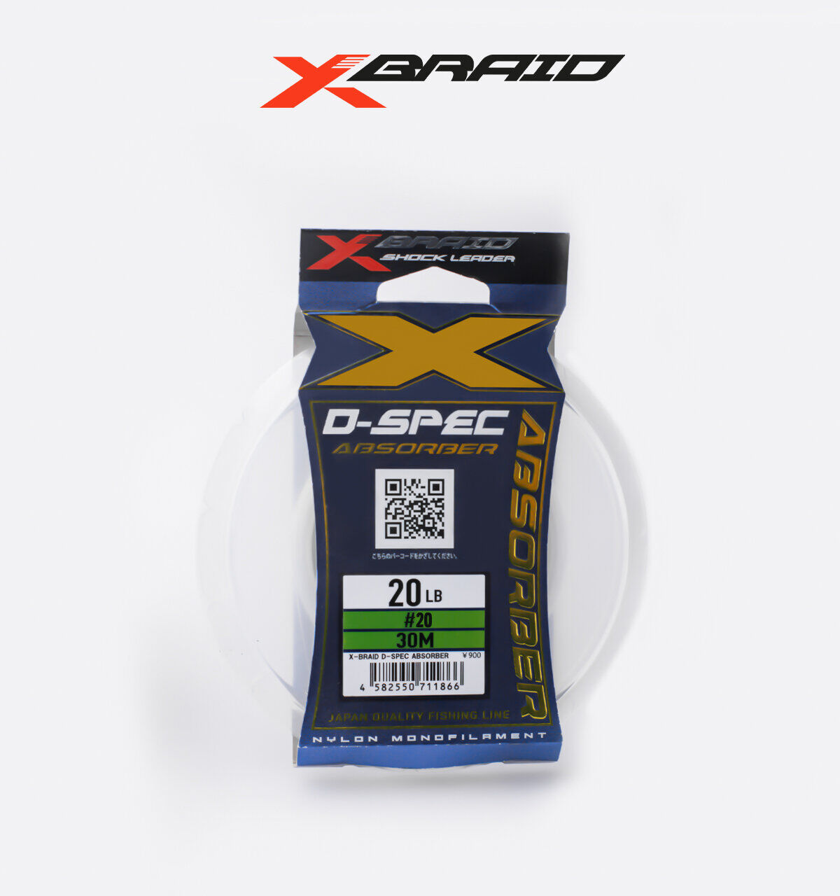 YGK X027 ABSORBER D-SPEC NYLON 30M 32KG 0.74