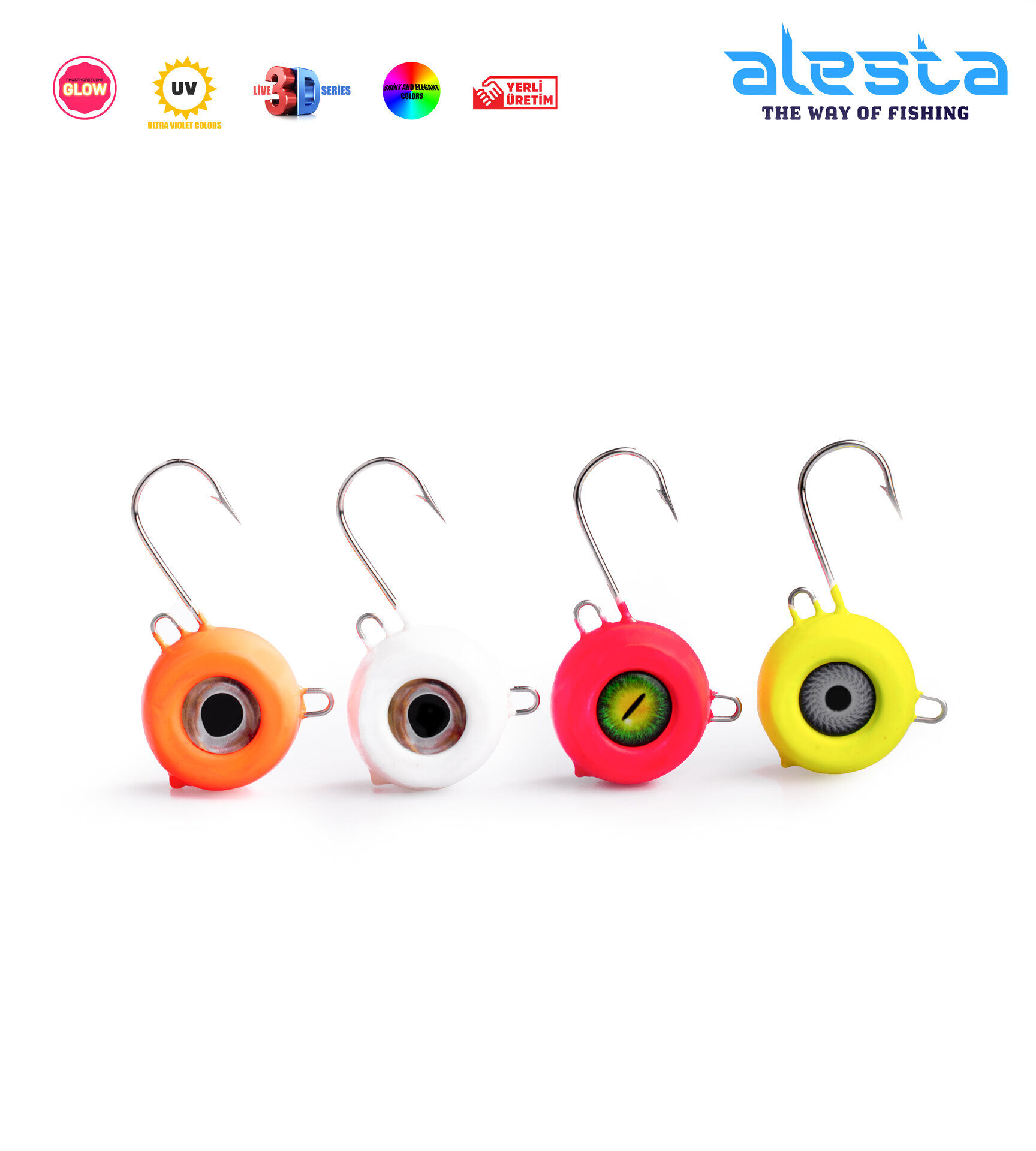 TENYA JIGHEAD 250G X6049 TURUNCU GLOW