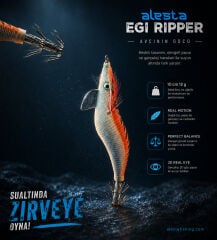 EGI RIPPER #2.5 X6752 10CM 12G TURUNCU