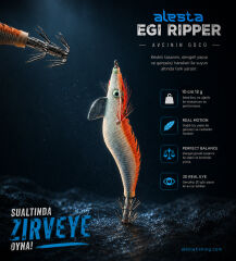 EGI RIPPER #2.5 X6752 10CM 12G TURUNCU