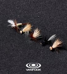VANFOOK VTF-004 TENKARA FLY DRY 5P #16