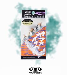VANFOOK VTF-004 TENKARA FLY DRY 5P #16