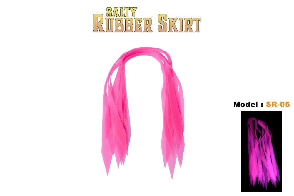 Fujin Rubber Skirt Düz Püskül Set #SR-05
