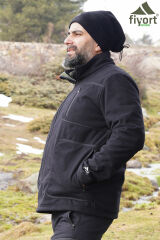 HERVİK POLAR SİYAH #XL