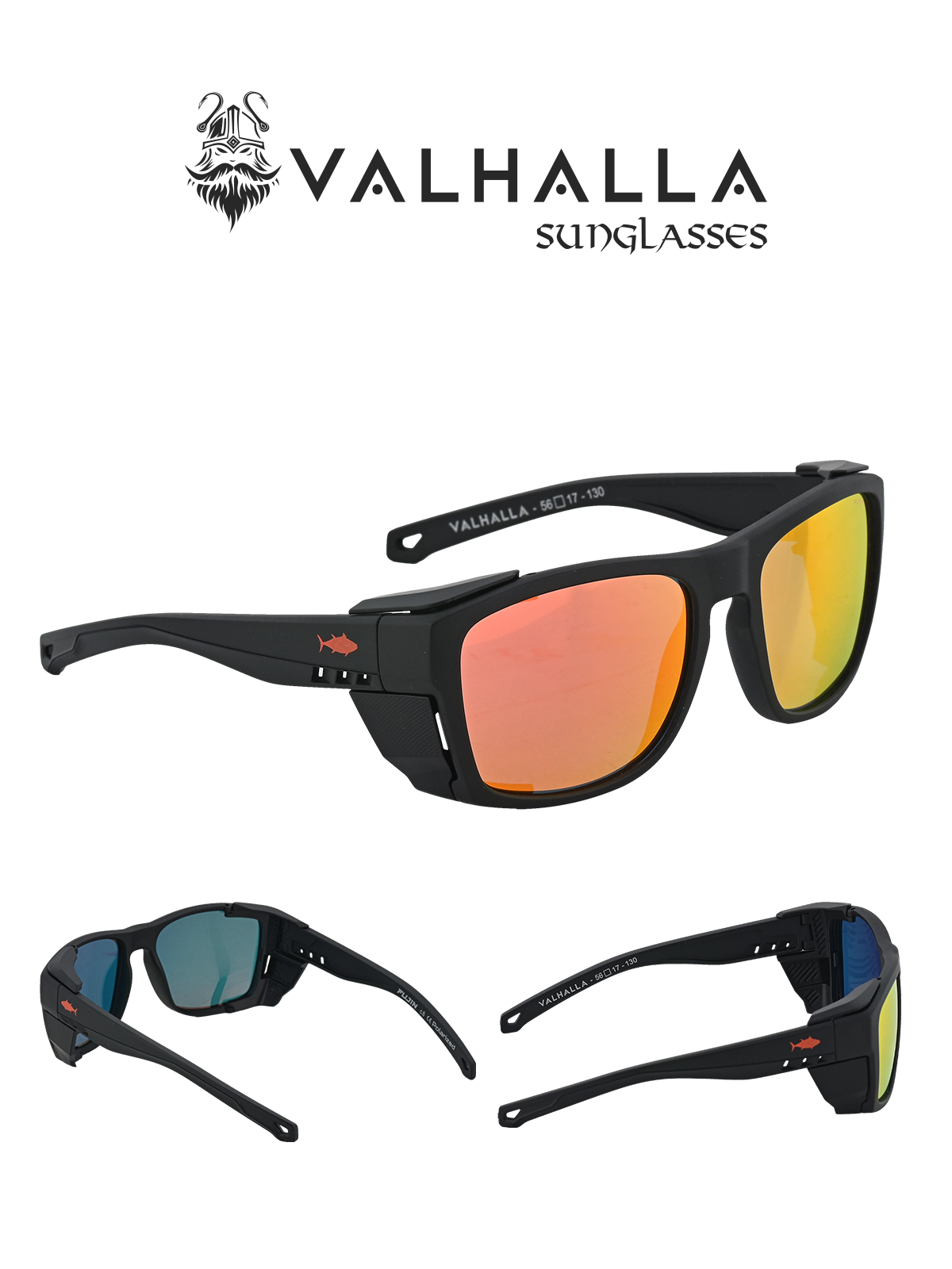 Fujin Valhalla Güneş Gözlüğü Black Orange