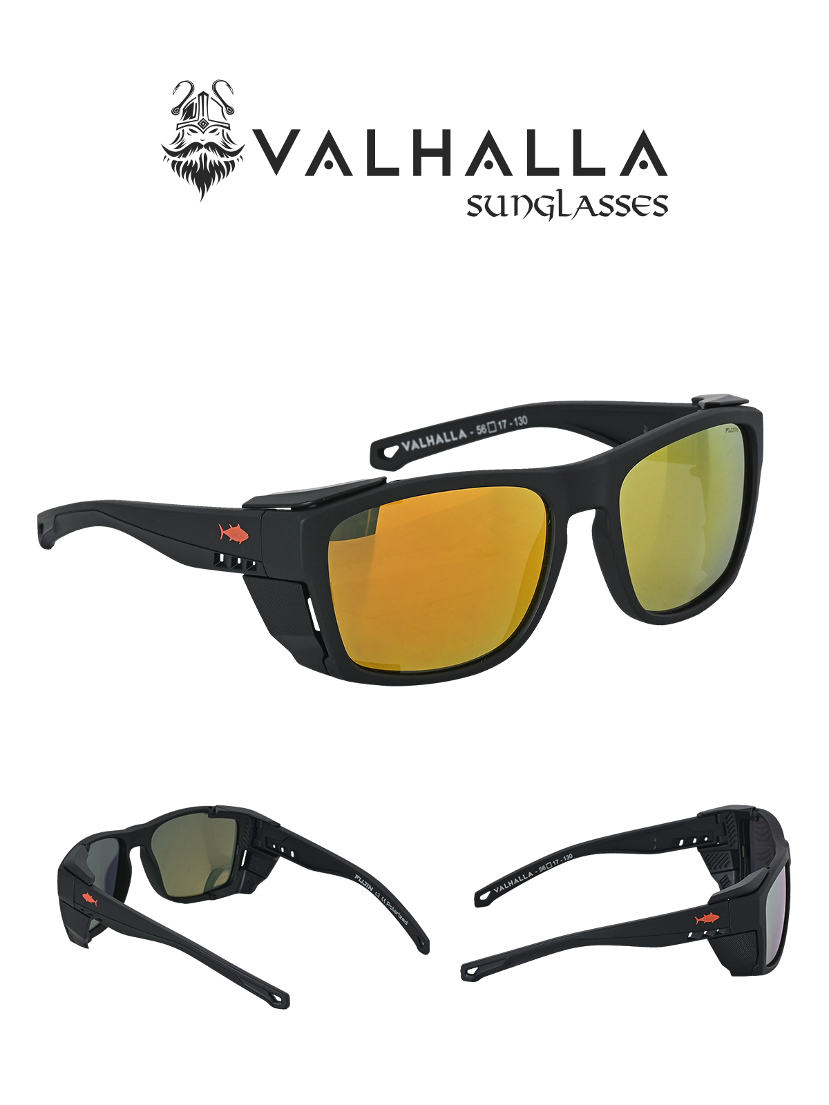 Fujin Valhalla Güneş Gözlüğü Black Yellow