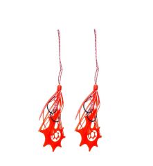 Fujin Rubber Hazır Skirt + Assist Set Red H4-01